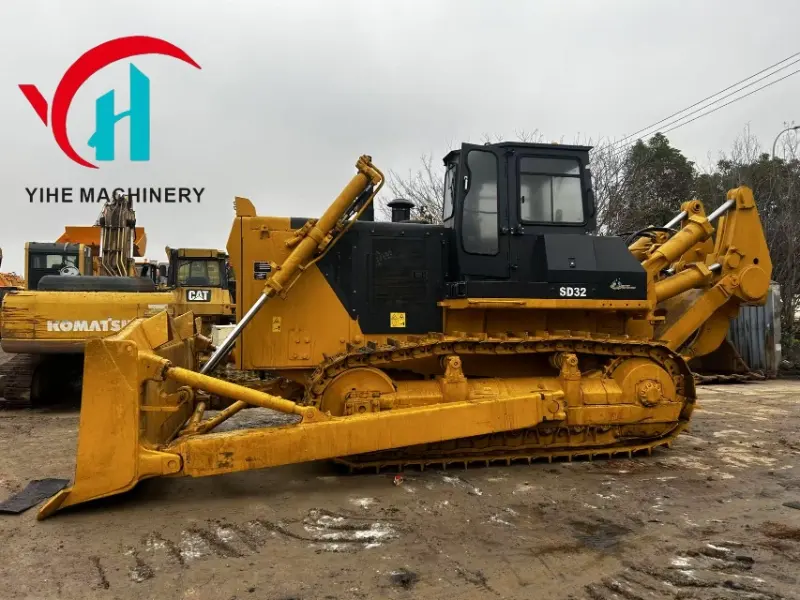 Used SHANTUI SD32 Large Crawler Bulldozer