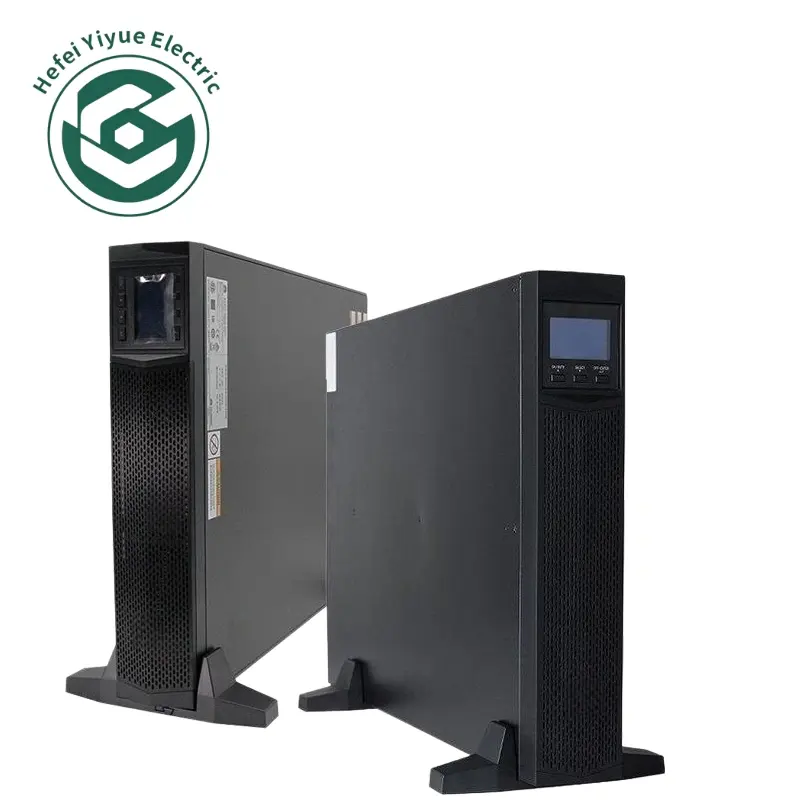 10kVA Rackmount Online UPS 10000VA Pure Sine Wave Uninterruptible Power Supply for Server Room