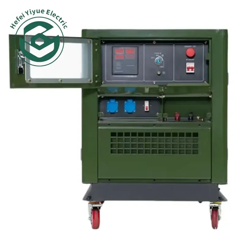 10kW Low Noise Movable Portable Diesel Generator Set