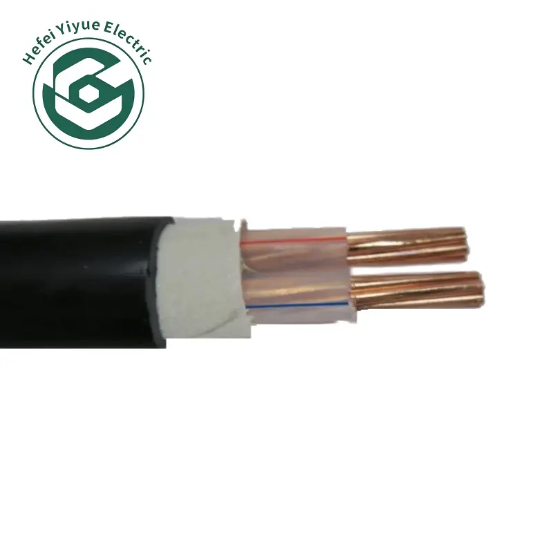 2 Core Low Voltage Copper Power Cable, PVC Insulated Electrical Wire for Construction