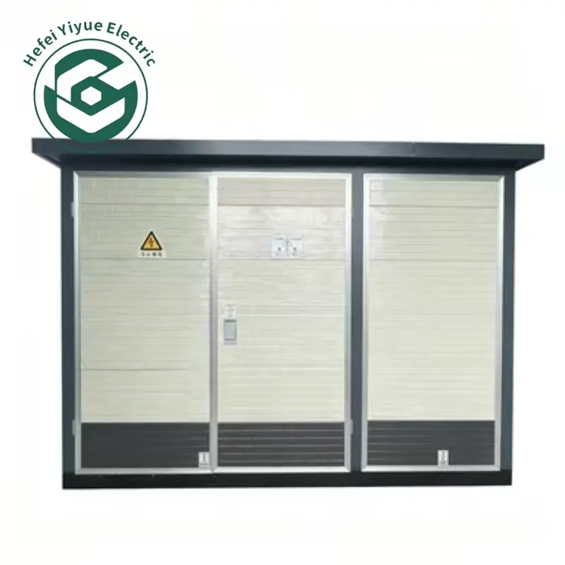 315kVA European Package Substation 12kV Outdoor Prefabricated Box Transformer Substation for Urban Construction