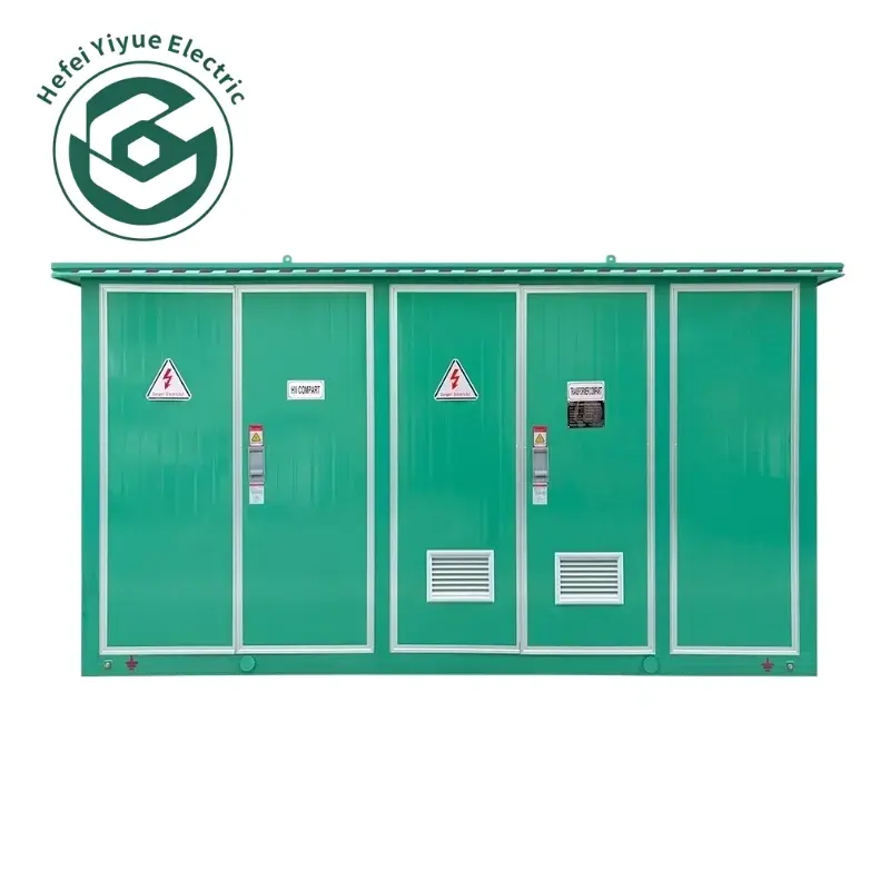Factory  1000kVA European Type Prefabricated  Substation  Box  Customization Available