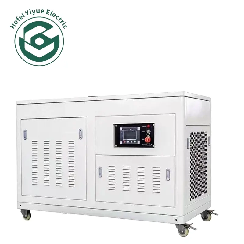 Silent 60kW Emergency Backup Gasoline Generator Unit