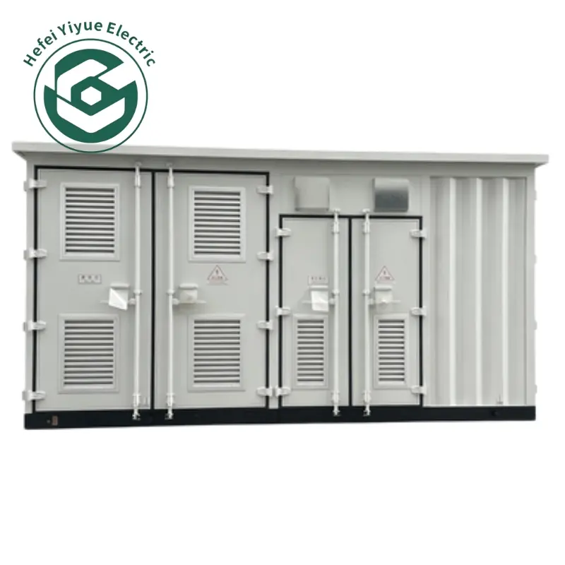 Weatherproof 100kVA Prefabricated European Compact Substation