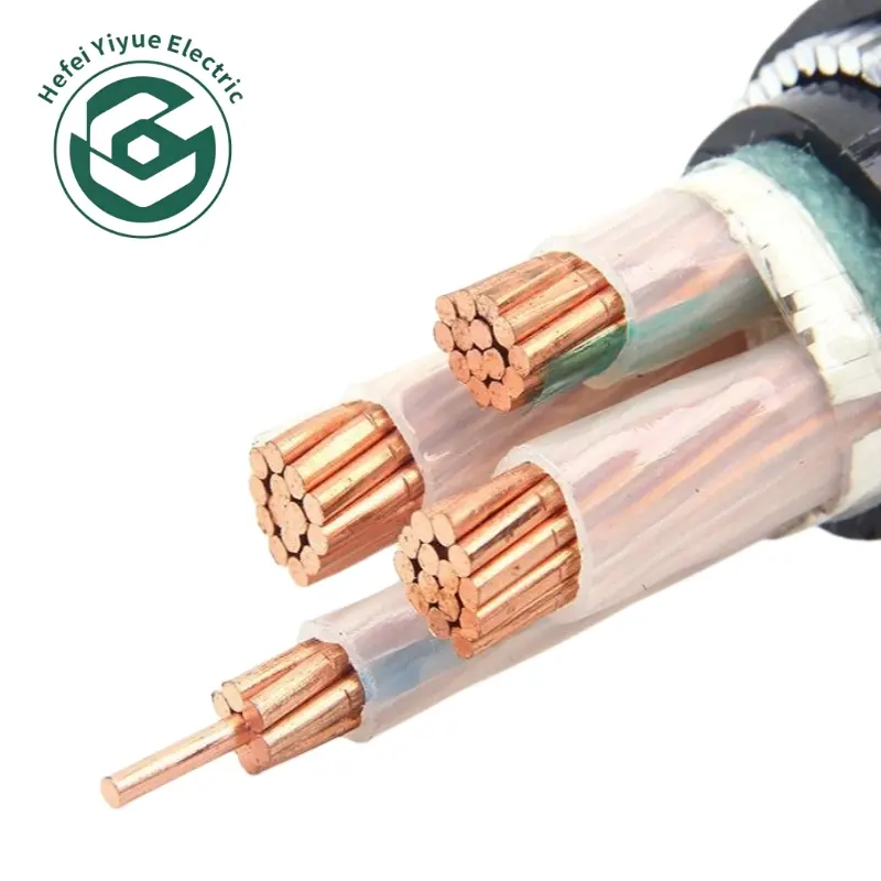 4‑Core 4x25mm² Pure Copper Low Voltage Power Cable