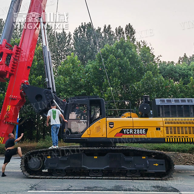 Energy-efficient YUCHAI YCR280E Rotary Drilling Rig