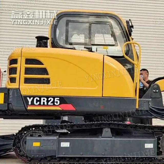 Low fuel consumption YUCHAI YCR25 Rotary Drilling Rig