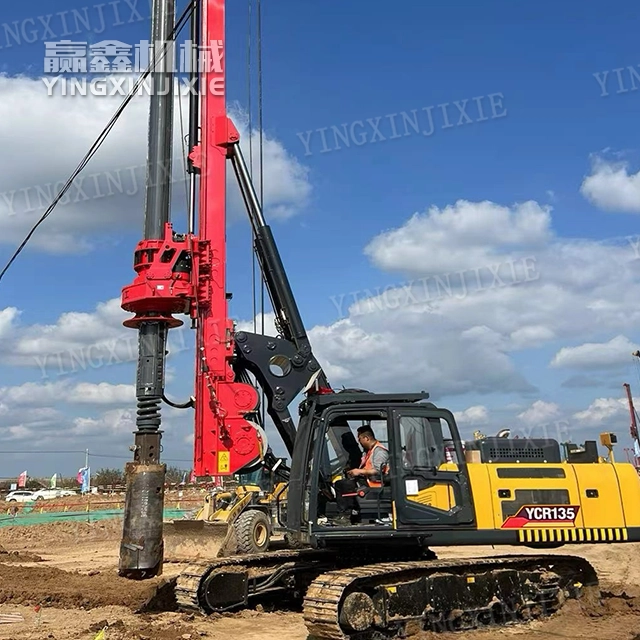 High efficiency YUCHAI YCR135 Rotary Drilling Rig