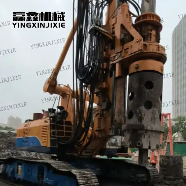 Adapt complex geology BAUER BG25 Rotary Drill Rig