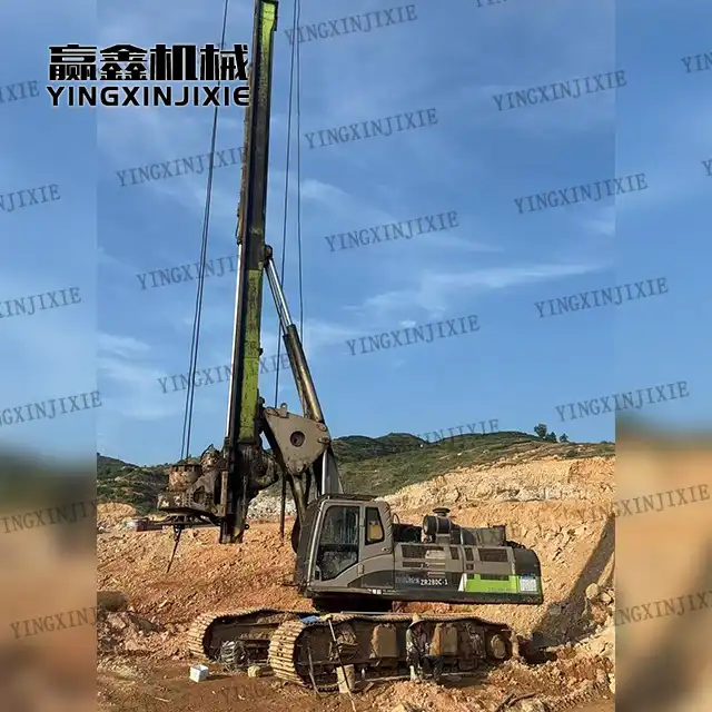 Rotary Drilling Rig ZOOMLION Zr220 Reliable power