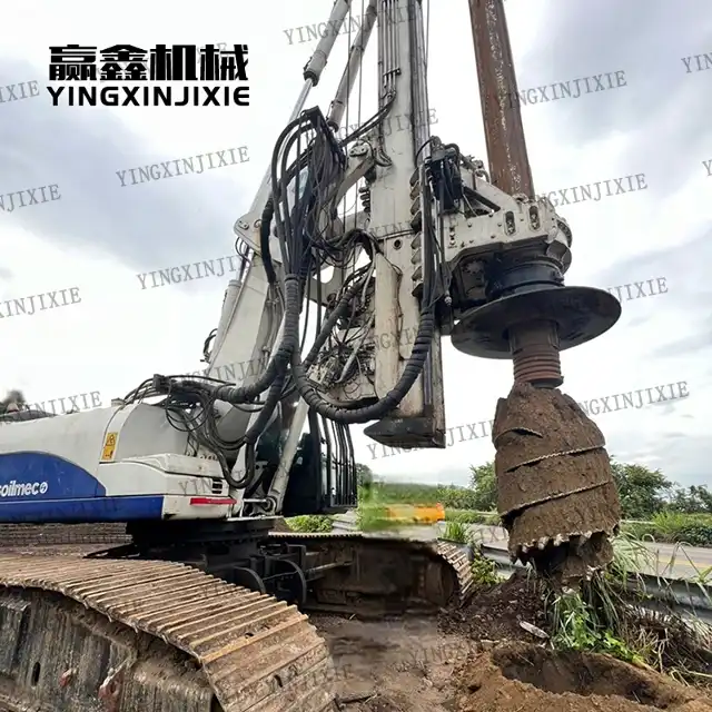 Precision manufactured Solimec Sr60 Rotary Drill Rig