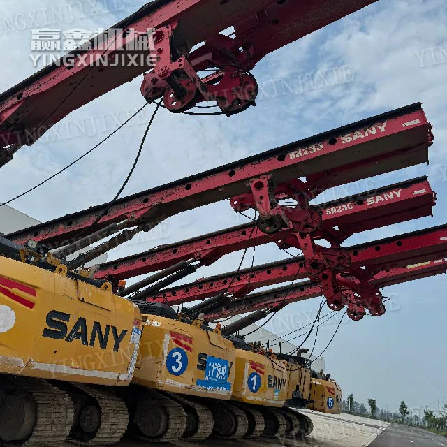 275 kN·m High Torque SANY SR27 Rotary Drilling Rig