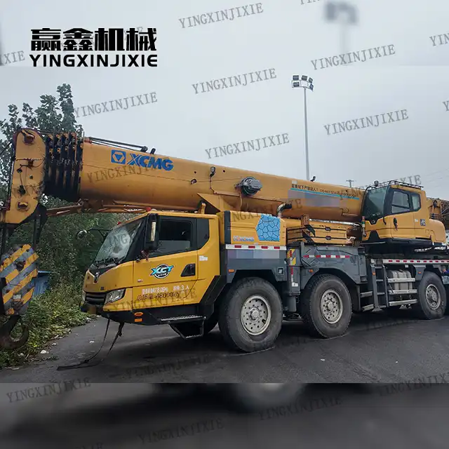 Efficiency leading XCMG XCT80L6 Truck crane