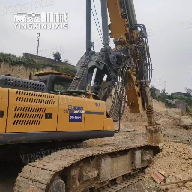Luxury equipment XCMG RIG XR160E Rotary Drilling Rig