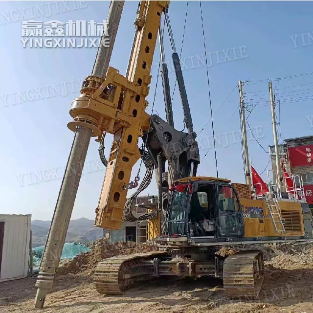Low-emission XCMG RIG XR150D-III Rotary Drilling Rig