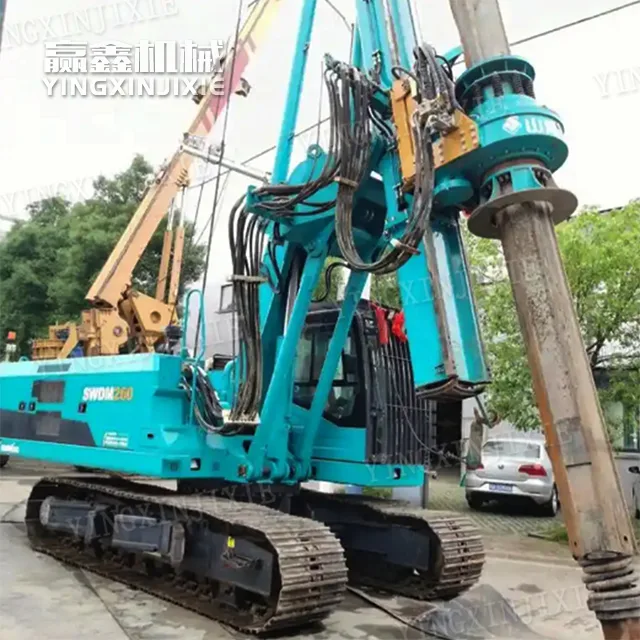 Plataforma de perforación rotativa SUNWARD SWDM150 de alta eficiencia de construcción