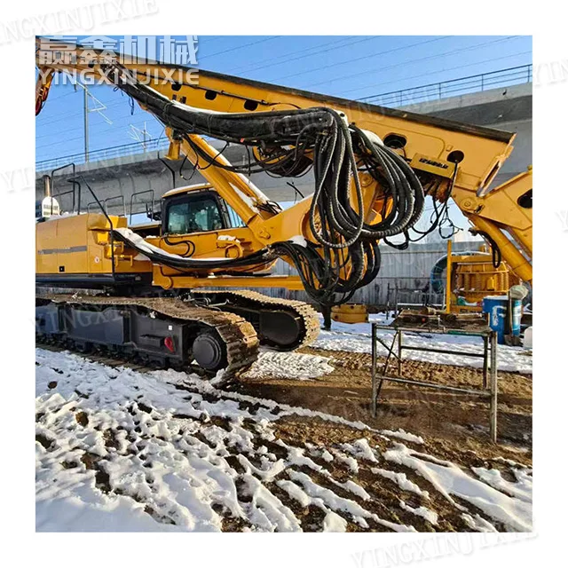 Plataforma de perforación rotativa JINT SD25A con chasis de alta estabilidad