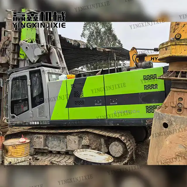 Building block design ZOOMLION Zr160 Rotary Drilling Rig