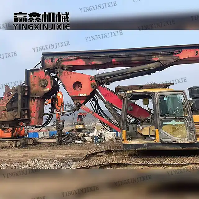 Reinforcement key structures High SANY Sr220 Rotary Drill Rig