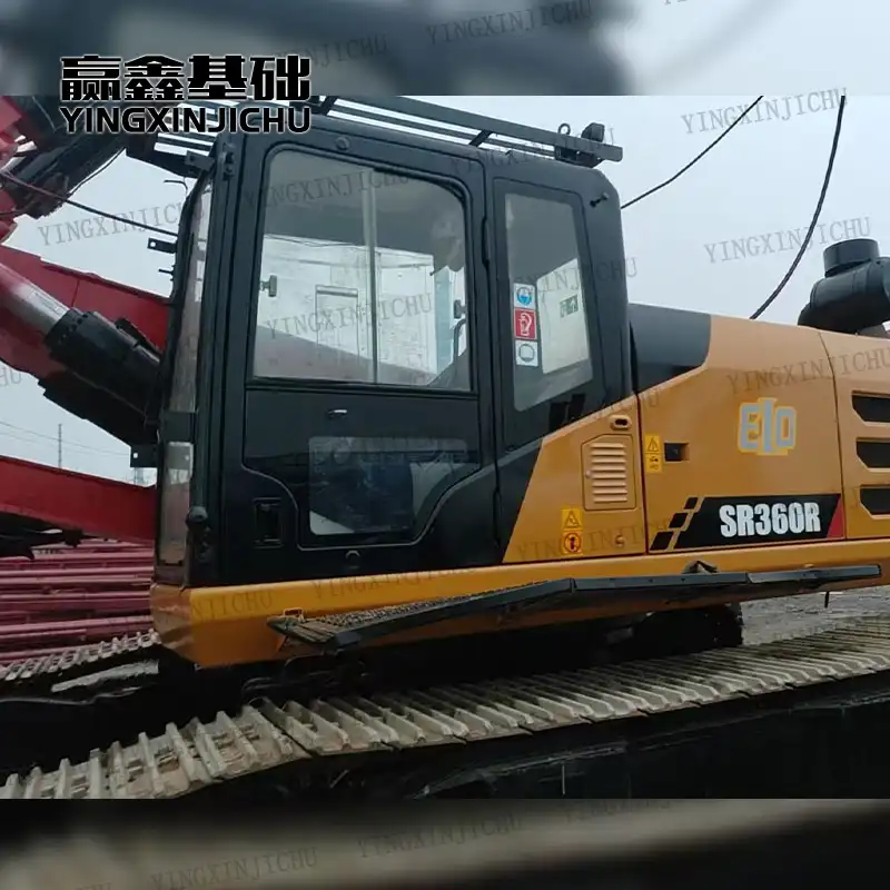 High overall efficiency Dynamic stability Wide construction scope SR285 Rotary Drill Rig