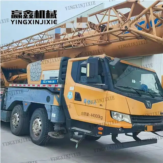 Efficient & powerful XCMG XCT75L6 Truck crane