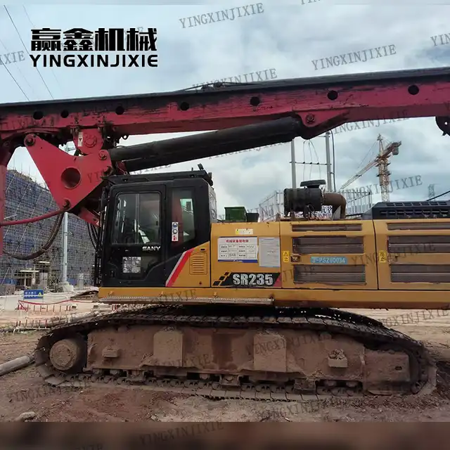 Rotary Drilling Rig SANY Sr235 Stable performance operation