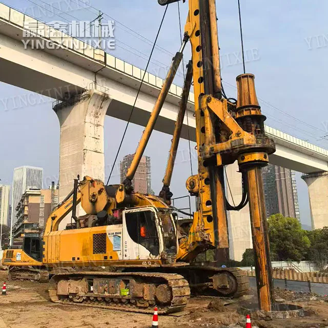 Torque In Rig Ultra-high torque BAUER BG38 Rotary Drilling Rig - YingXin