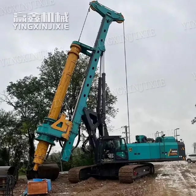 Plataforma de perforación rotativa SUNWARD SWDM420 para pilotes de gran profundidad