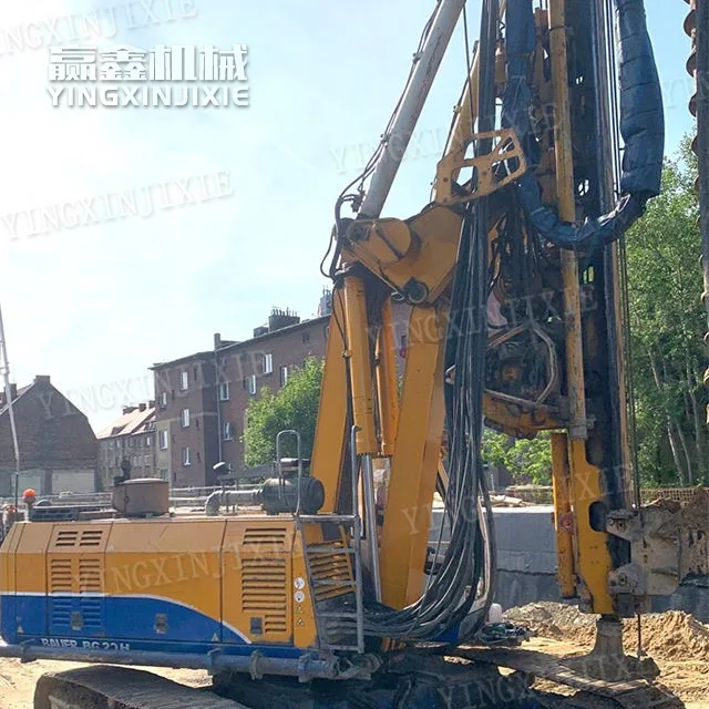 Strong anti-overturning capability BAUER BG20 Rotary Drilling Rig