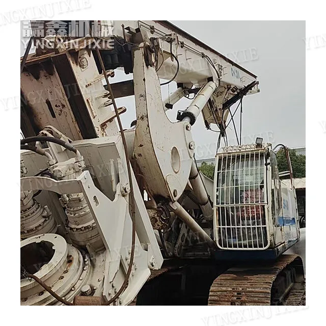 Perfuratriz rotativa SOILMEC SR70: estável e flexível.