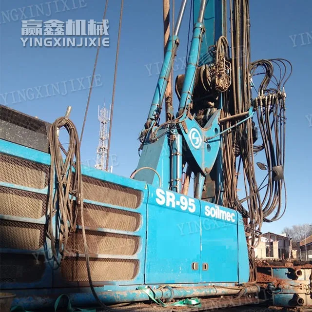 Perfuração eficiente em rocha dura com a perfuratriz rotativa SOILMEC SR95.