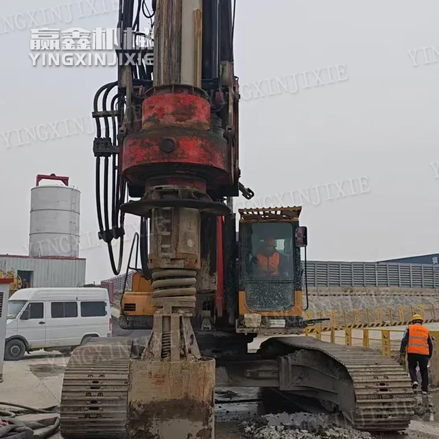 Outstanding rock penetration capacity SANY SR280R Rotary Drilling Rig