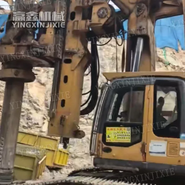 Надежная конструкция глубоких свай, буровая установка XCMG XR400E.