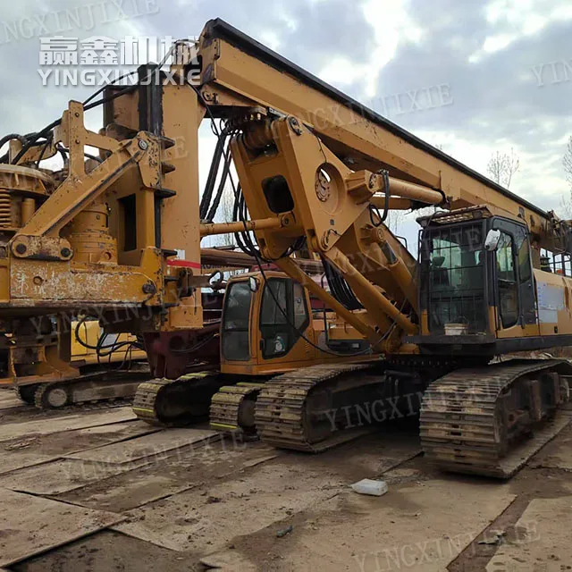 Высокая эффективность при бурении в твердых породах. Буровая установка роторного типа XCMG XR220D.