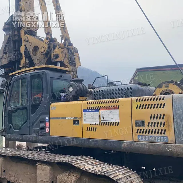 Strong adaptability XCMG XR160E Rotary Drilling Rig
