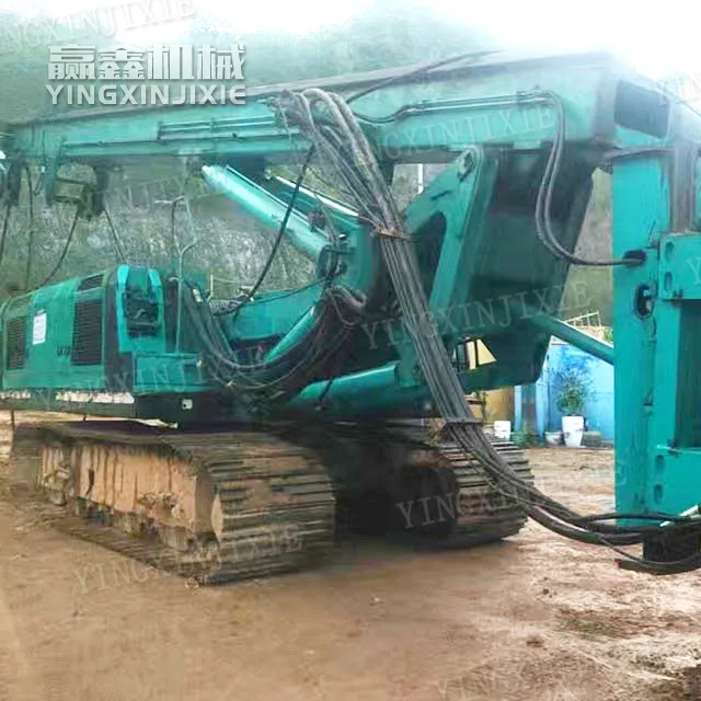 One-click soil shaking SUNWARD SWDM280 Rotary Drilling Rig