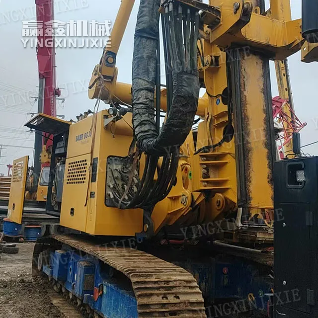 Superb rock penetration capability BAUER BG30 Rotary Drilling Rig