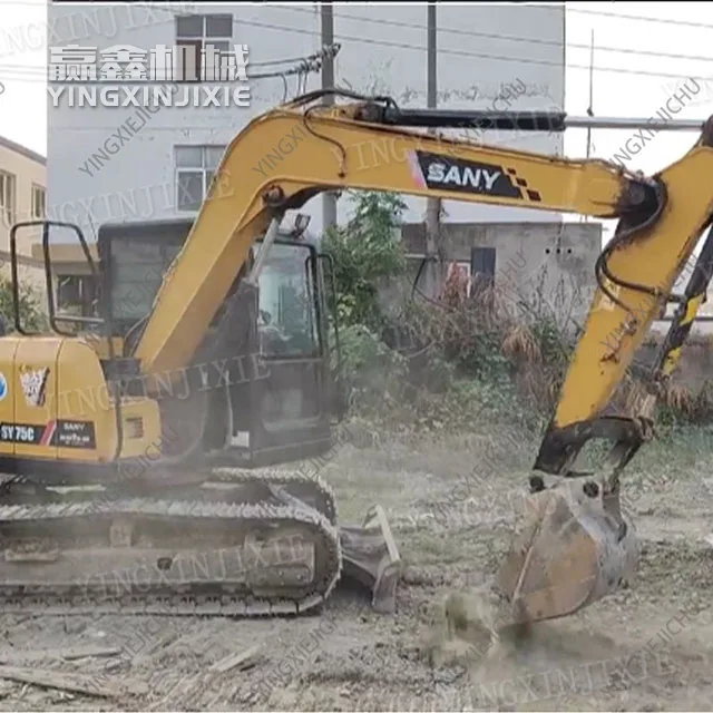 Excavadora SANY SY75C de funcionamiento impecable