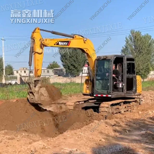 Excavadora SANY SY75C de estructura duradera