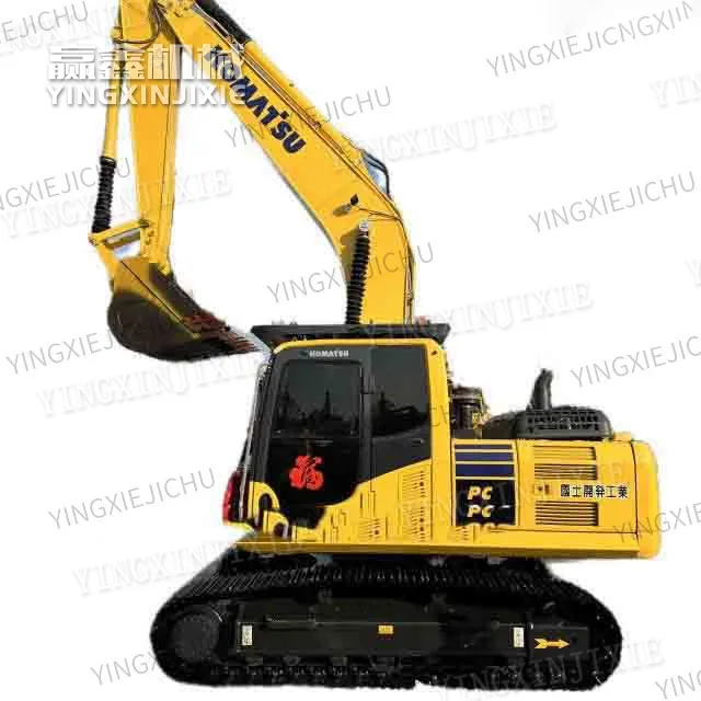 Excavadora Komatsu PC200 con alto valor de reventa.