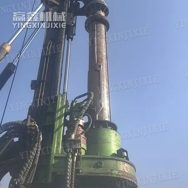 Accurate power matching TYSIM KR60 Rotary Drilling Rig