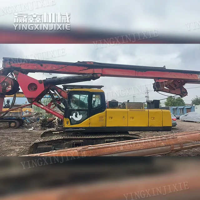 High torque & wide speed range SANY SR200 Rotary Drilling Rig