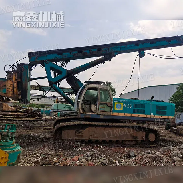 High torque SUNWARD SWDM220 Rotary Drilling Rig