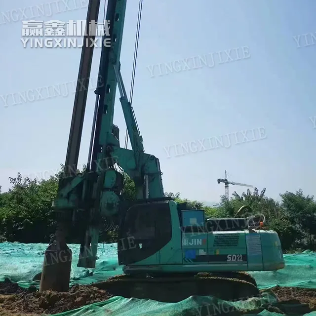 Not easily fatigued JINT SD15 Rotary Drill Rig