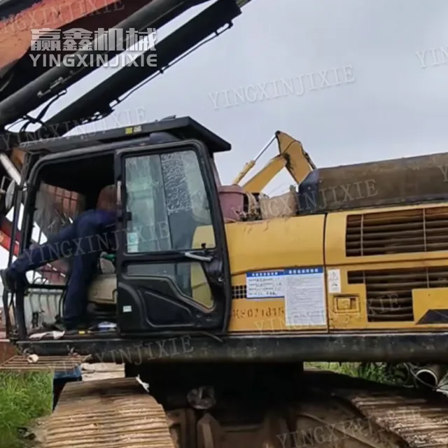 Ampla reserva de potência - Perfuratriz rotativa SANY SR280R