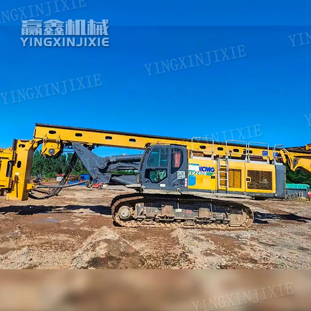 High overall efficiency XR240 Rotary Drilling Rig