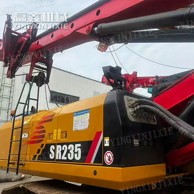 Sufficient torque Sr235 Rotary Drill Rig