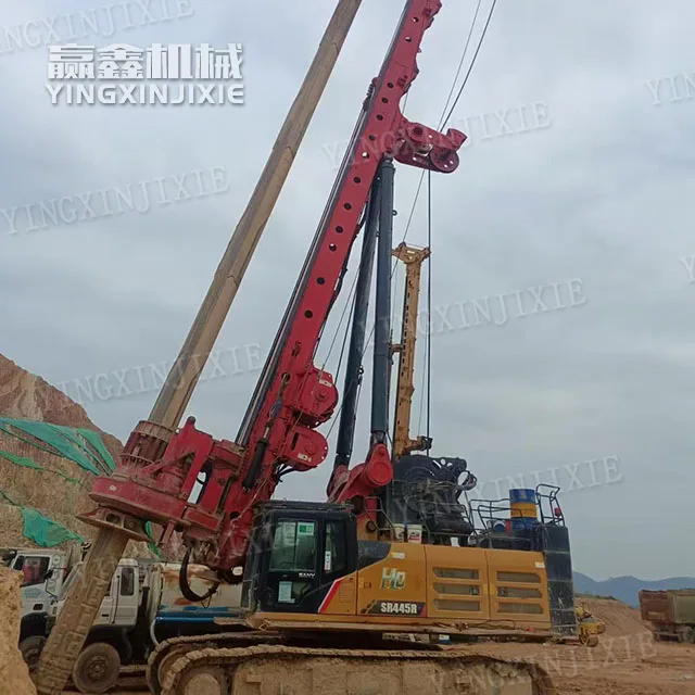 Extra large torque SANY SR445 Rotary Drill Rig