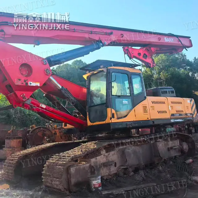 Powerful performance SANY SR220C Rotary Drilling Rig