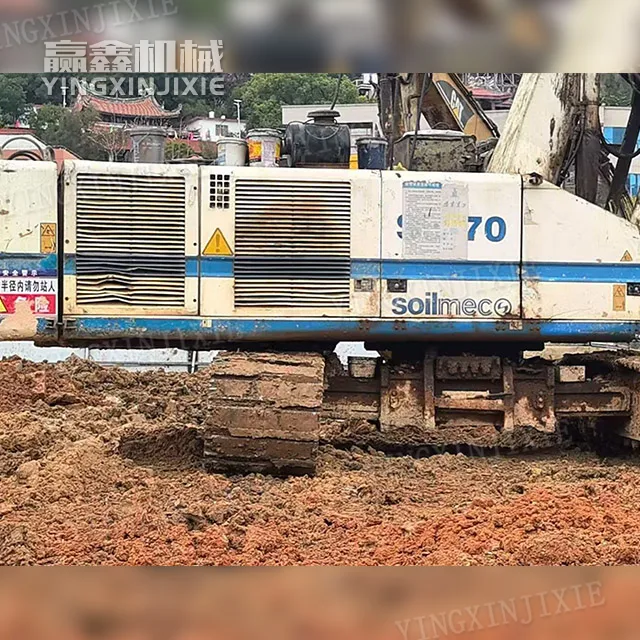 Strong power SOILMEC SR70 Rotary Drilling Rig